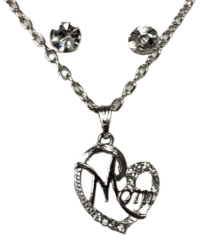 Mom Necklace in purple box - 212