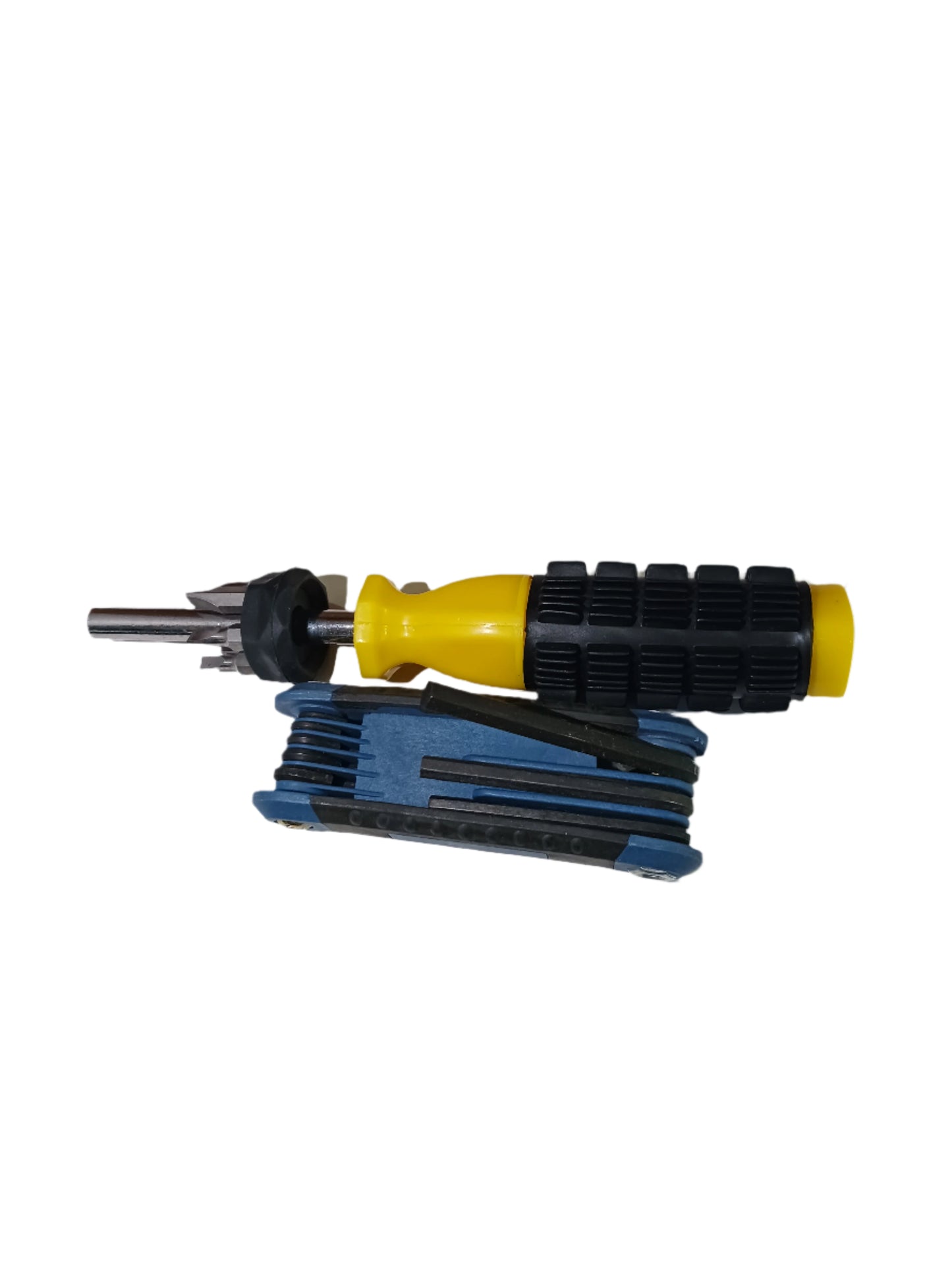 2 Pc Yellow and Blue Tool Kit