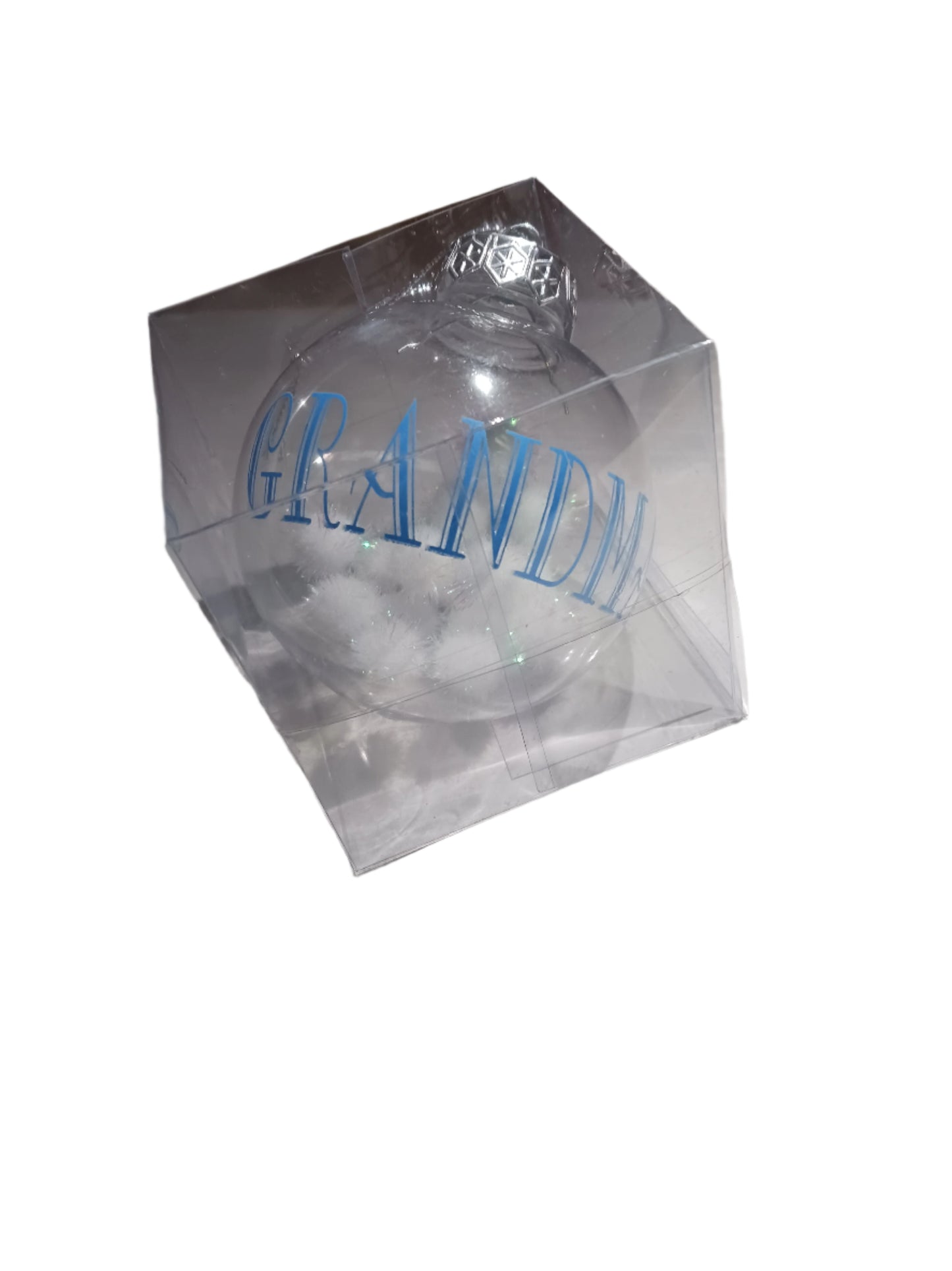 Grandma Snowball Ornament