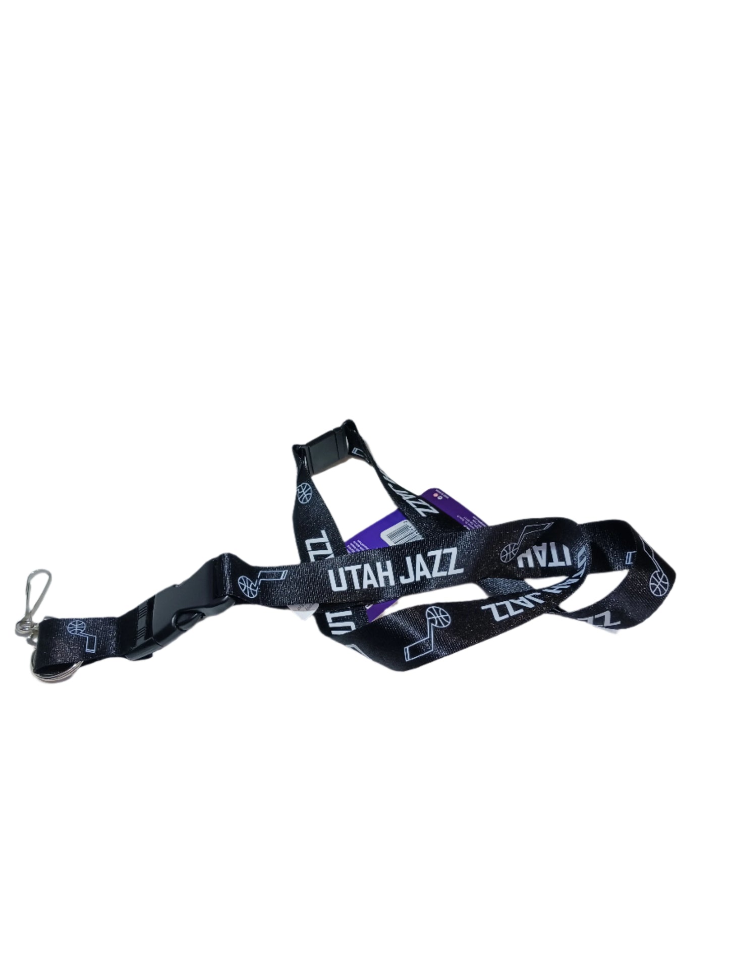 Utah Jazz Black Lanyard