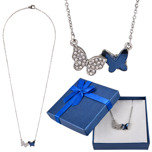 Twin Butterfly Necklace - 426