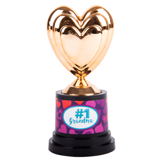 #1 Heart Grandma Trophy - 282