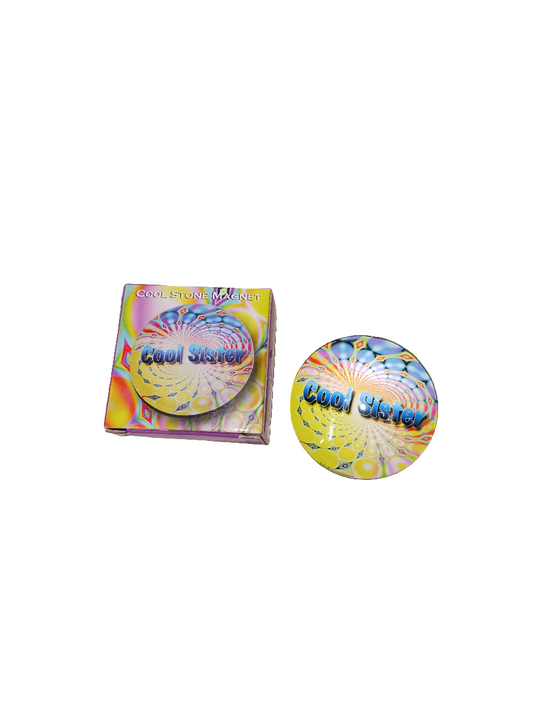 Sister Cool Stone Magnet