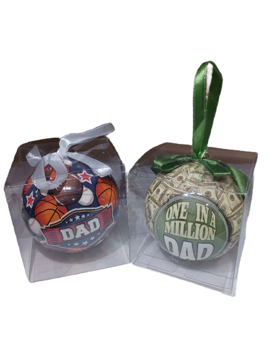 Dad Ornament Sports or Money