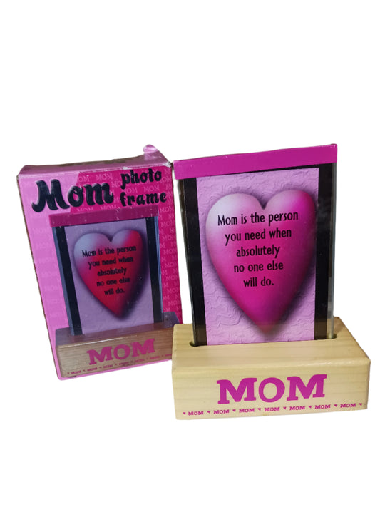 Mom Pink Photo Frame