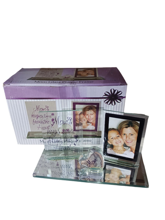 Mom Glass Plaque Frame