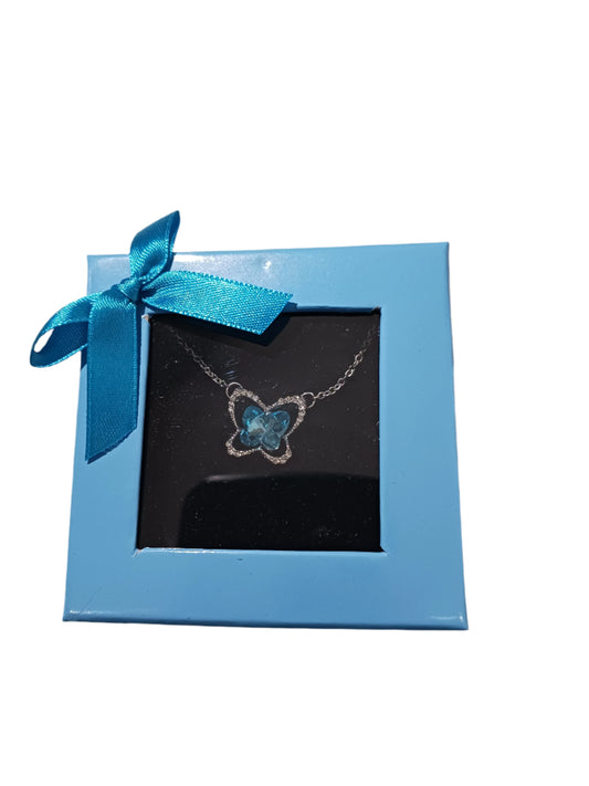 Butterfly Crystal Necklace