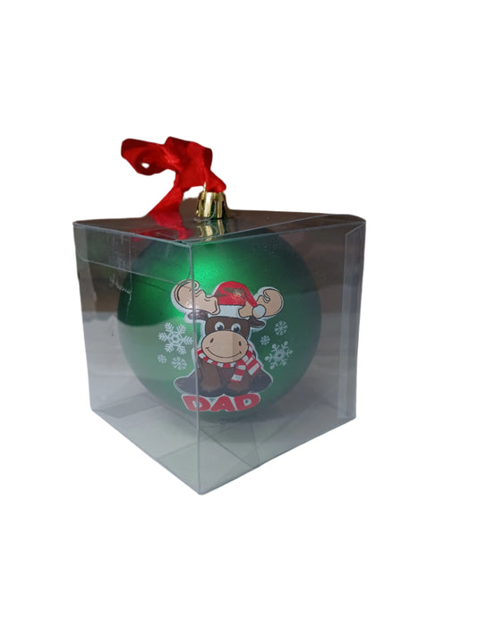 Dad Reindeer Ornament