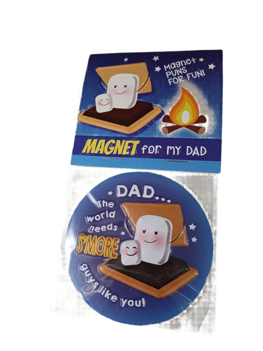 Dad Smores Magnet