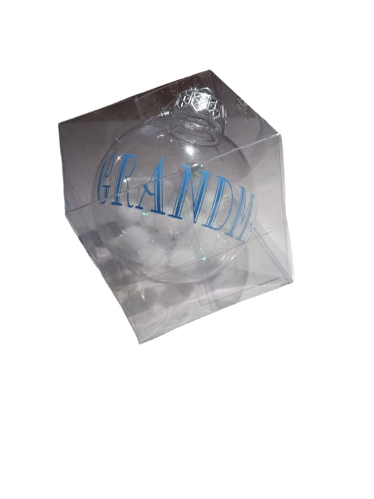 Grandma Snowball Ornament