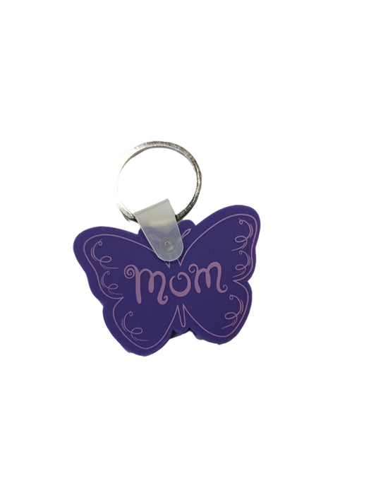 Mom Butterfly Keychain-083