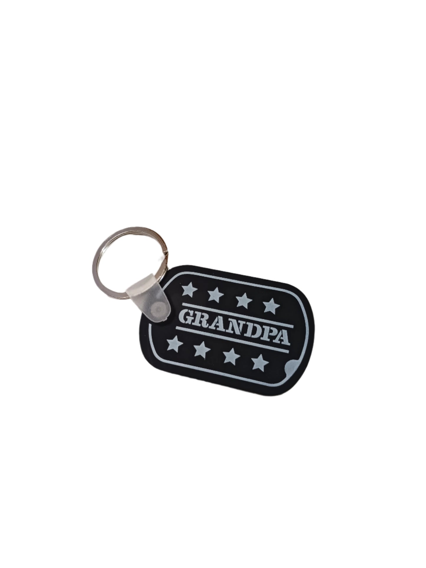 Grandpa Black Keychain