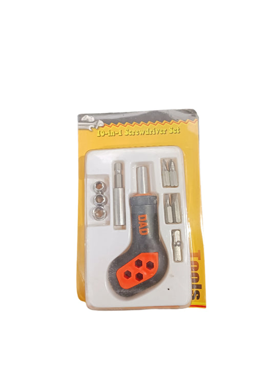 10in1 Dad Screwdriver Set