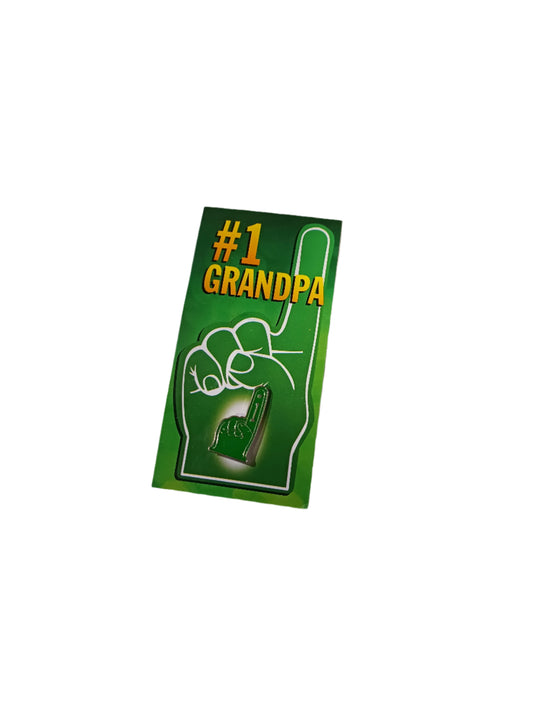 #1 Grandpa Finger Pin