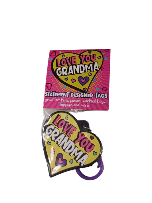 Love You Grandma Bubble Clip